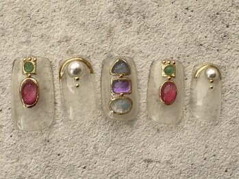 シープラスエー(C+A)/手描きジュエリーネイル