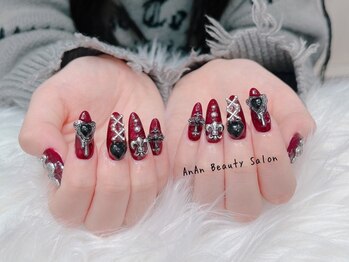 アンアンビューティーサロン(AnAn Beauty Salon)の写真/【選択肢が豊富★】ストーン、デカパーツ、韓国パーツ、キャラパーツまでお好みに合わせてチョイス可能◎