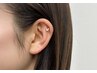 美容鍼×耳つぼジュエリー4粒【さらにご自宅用として36粒プレゼント】
