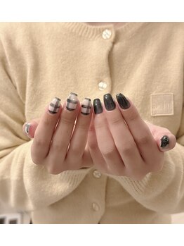 持ち込み◇ちぐはぐネイル