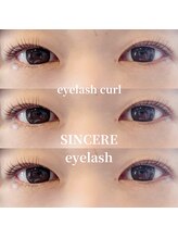 シンシア アイラッシュ(sincere eyelash)/【lash lift】まつ毛パーマ
