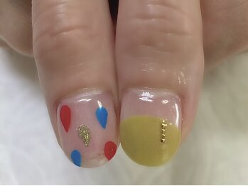 コチネイル(cocci nail)の写真/【ちび爪や丸爪さんも◎】悩みをお持ちの方もぴったりの可愛いデザインを提案します♪