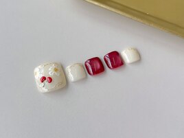 フット　さくらんぼ×フラワー