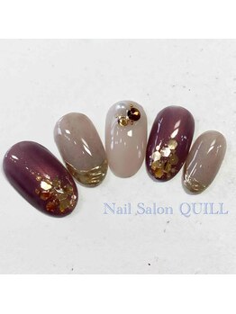 ネイルサロン クイル(QUILL)/5月ラメホロ(3)