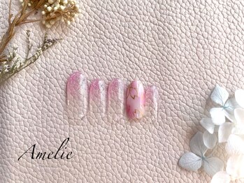 アメリ(Amelie)/ラメグラデーション/桜/春