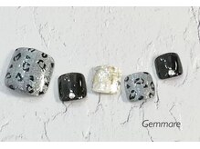 ジェンマーレ たまプラーザ店(Gemmare)/クールなレオパードネイル