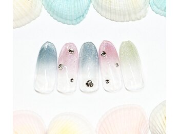 ラヴィネイル 京都駅前店 クレア(La Vie Nail claire)/2024年夏限定