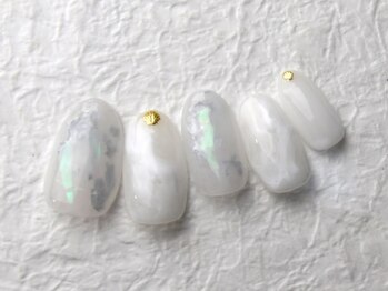 ユースタイル 新宿店(U-style)/ホワイトニュアンスネイル