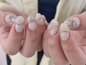 メルシー(Merci)/手描きリボン by朝倉