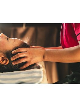 ヘッドスパで癒されたい