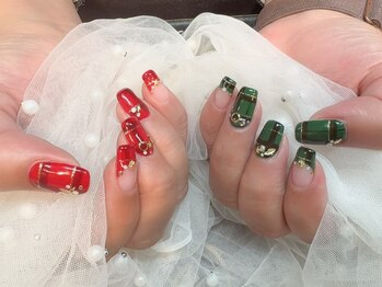 パンダネイル(Panda Nail)の写真/【つけ放題ネイル】パーツ付け放題で自由なデザインを楽しめるネイルクーポン◎指先から魅せる美しさを。