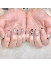 リボンネイル　韓国