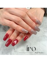 イロ(iro)/アシンメトリー×ハートネイル