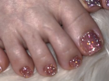 ユーネイル(U.nail)/FOOTキラパ定額/Flash撮影時