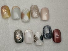 アンドヴァ ピヴォクロス店(Andova)/【24SF12】2024冬ネイルvol.2