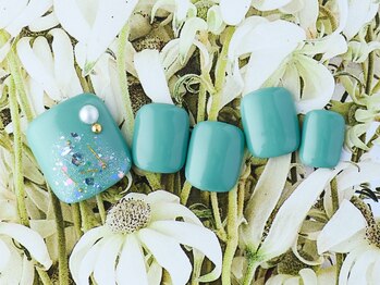 ダッシングディバ エキュート 立川店(DASHING DIVA)/ターコイズフットネイル