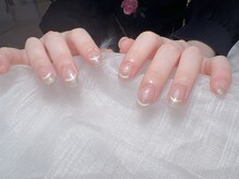ミキネイルサロン(MiKi Nail Salon)/マグネットグラデーフレンチ