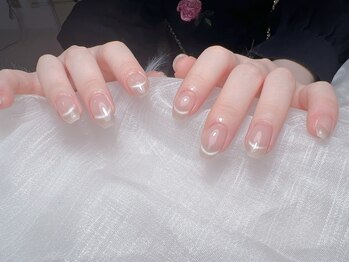 ミキネイルサロン(MiKi Nail Salon)/マグネットグラデーフレンチ