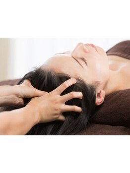 ヘッドスパで癒されたい