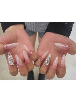 長さ出しのできるサロン