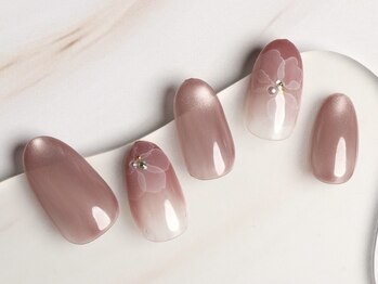 ザ ネイル パーラー 博多駅(The Nail Parlor)/水光エアリーフラワー