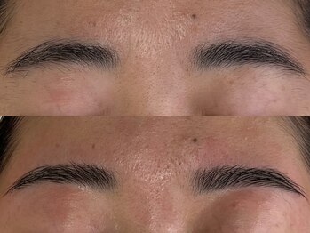 ソルシエール/美眉wax+お顔そり