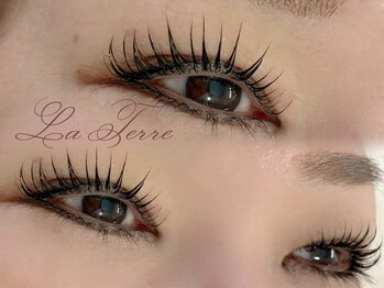 ラテール(La Terre)/まつ毛パーマ 束感仕上げ