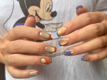 mikaマグネットネイル