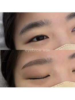 窓と彗星/《アイブロウワックス》