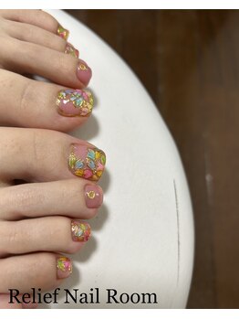 リリーフネイルルーム(RELiEF NAiL ROOM)/フットデザインコース