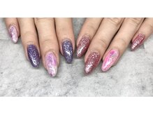 ケーエヌ(KN)/アシンメトリーカラー