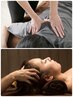 【女性限定】人気No1★60分★全身もみほぐし30分+ドライヘッドスパ30分 