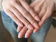 燈乃工房 三重鈴鹿本店(あかりのこうぼう)/ちゅるんベージュネイル