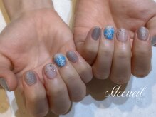 アクイユ 銀座店(ACCUEIL)/紫陽花ネイル