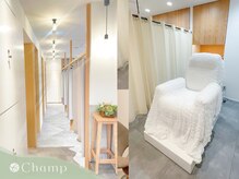 チャンプ 花園店(Champ)の雰囲気（半個室空間＆ふかふかのベットでゆったりとお過ごし頂けます◎）