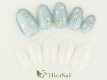エリクサーネイル 神田(Elixir Nail)/シンプル/クーポン使用