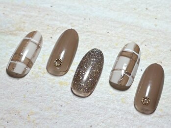 アルカナ(ARCANA)/10月ジェルデザイン￥9,500