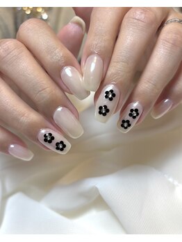 レプティーネイル(Les petite nail)/お花ネイル