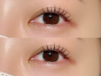 プラスエリマ 四日市(Plus Elima)の写真/自まつげを最大限に活かした理想のお目元に♪ビューラーいらずで朝のメイクも楽に、可愛く◎