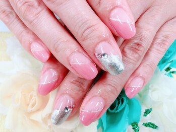 ディーネイル 天王寺(D-nail)/【小山】シンプル☆フレンチ