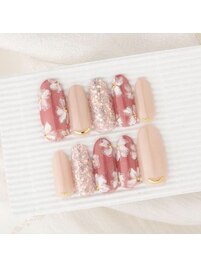 春のフラワーネイル