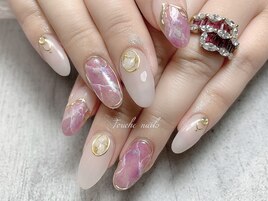 大理石ネイル
