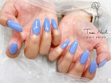 テセネイル(Tese Nail)/春色鮮やかブルー♪