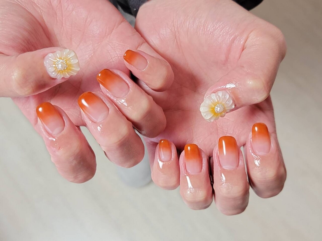 グラデーション×オレンジ｜ヘアカタログ Ash 田無店 石川 潤平