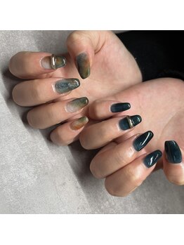 デイ ウィズアウト エニシング(Day Without Anything)/持ち込みネイル/担当:松山