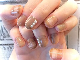 チェックネイル