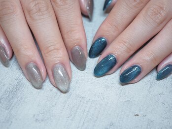 ミチル(Michill)/アシンメトリーマグネットネイル