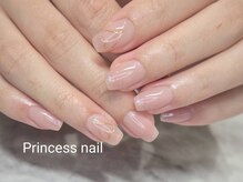 プリンセスネイル(Princess nail)/ラメグラ×ハートミラー9200
