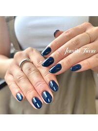 ネイビーワンカラー