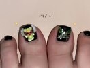 親指パーツ&ストーン foot nails